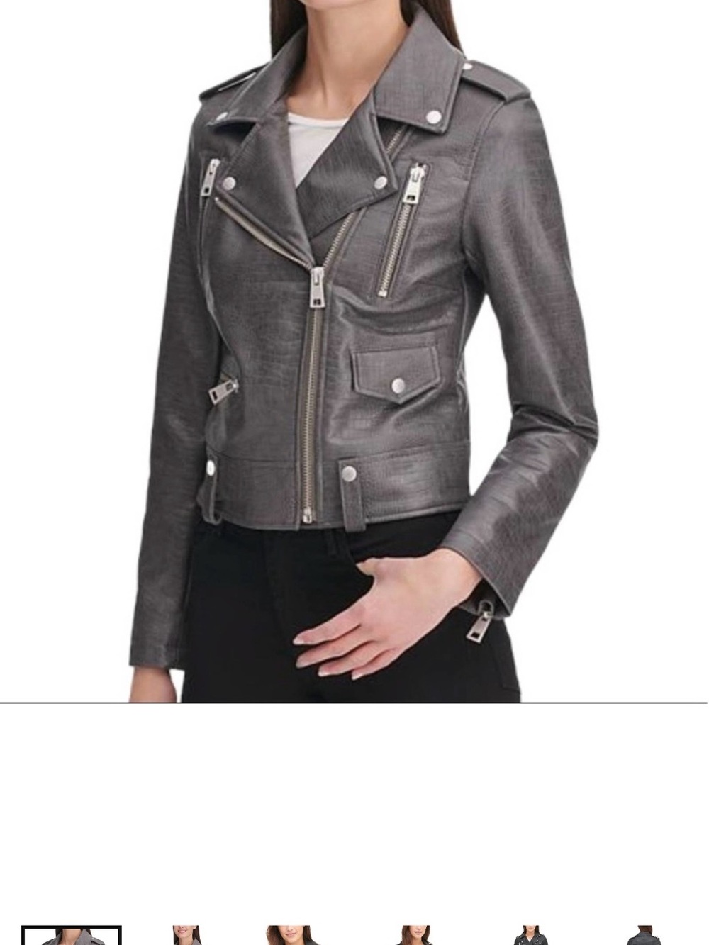 Levi’s Classic Faux Leather Motorcycle Jacket